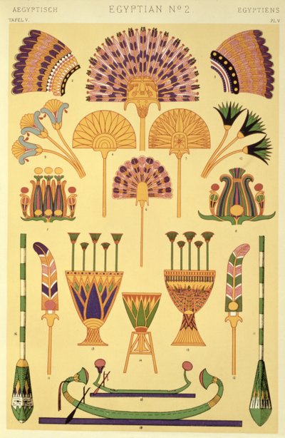 Egyptian Ornament from Ch II, Plate V of 